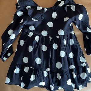 Black and White polka dot dress